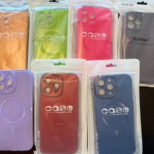 Glitter iPhone 16 Pro Max Magsafe Cases - Assorted Colors